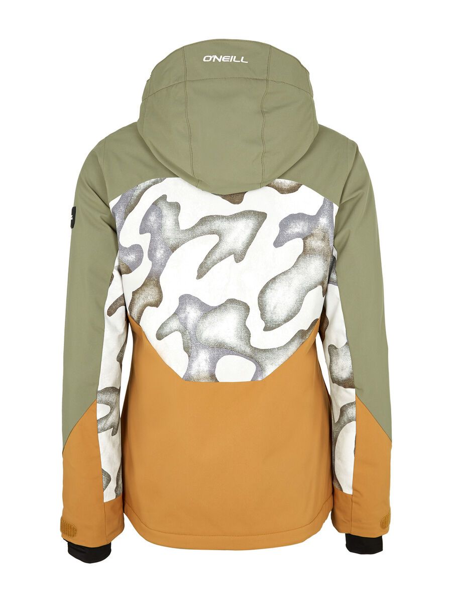 O’Neill Carbonite Jacket, deep lichen green colour block - Bild 2