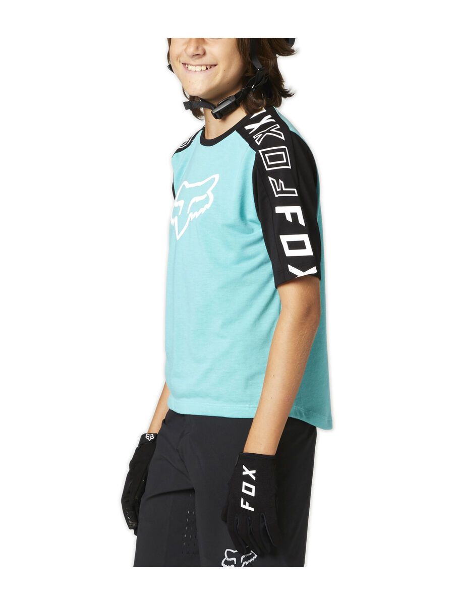 Fox Youth Ranger Drirelease LS Jersey, teal - Bild 3