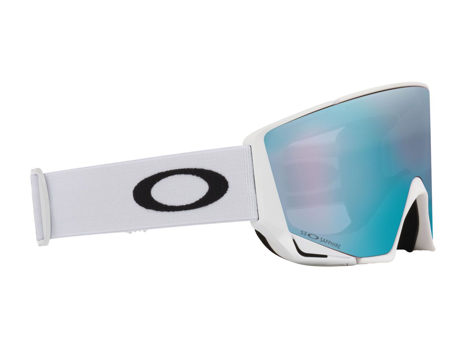 Oakley Flow Scape M, Prizm Snow Sapphire Iridium & Iced / matte white - Bild 12