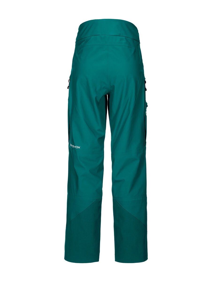 Ortovox 3L Deep Shell Pants W, pacific green - Bild 2