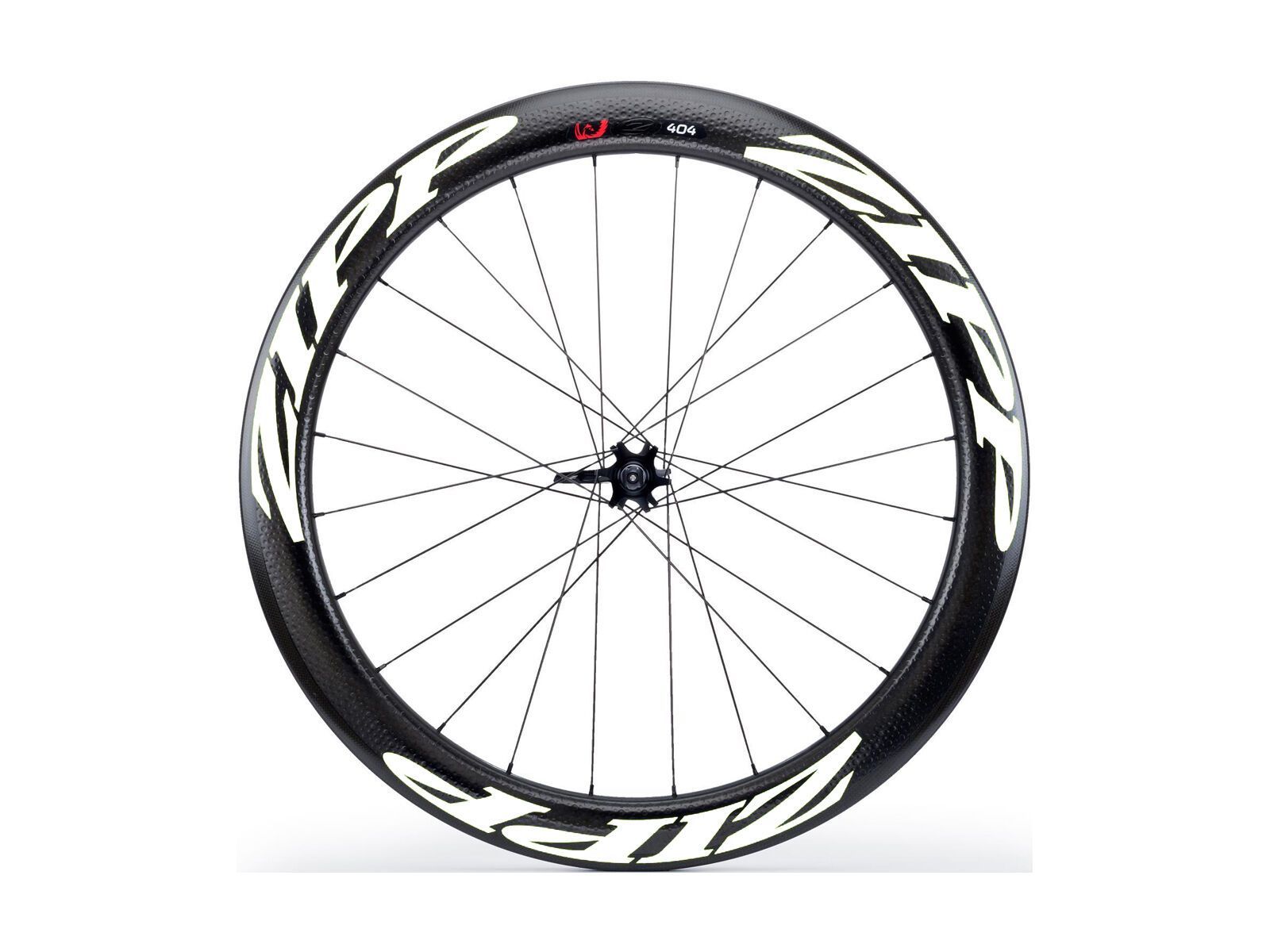 Zipp 404 Firecrest Tubular Disc-brake, schwarz/weiß - Bild 1