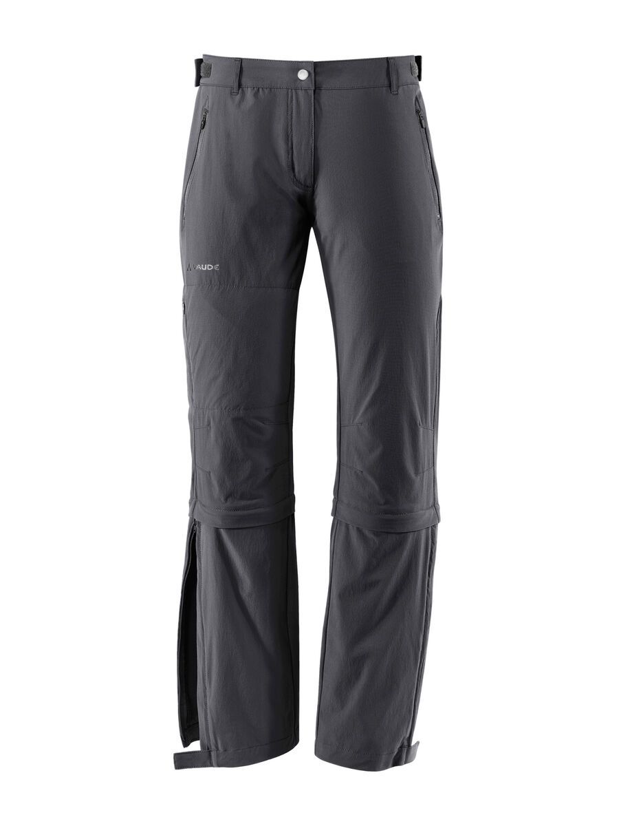 Vaude Women's Farley Stretch Capri T-Zip II, basalt - Bild 1