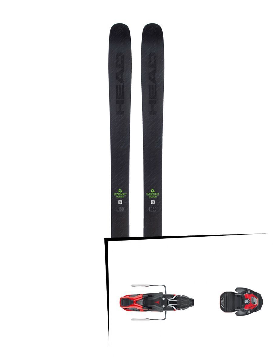 Set: Head Kore 105 2019 + Atomic Warden MNC 11 black/red - Bild 1