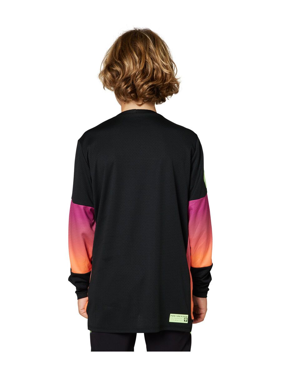 Fox Youth Defend LS Jersey, black - Bild 3