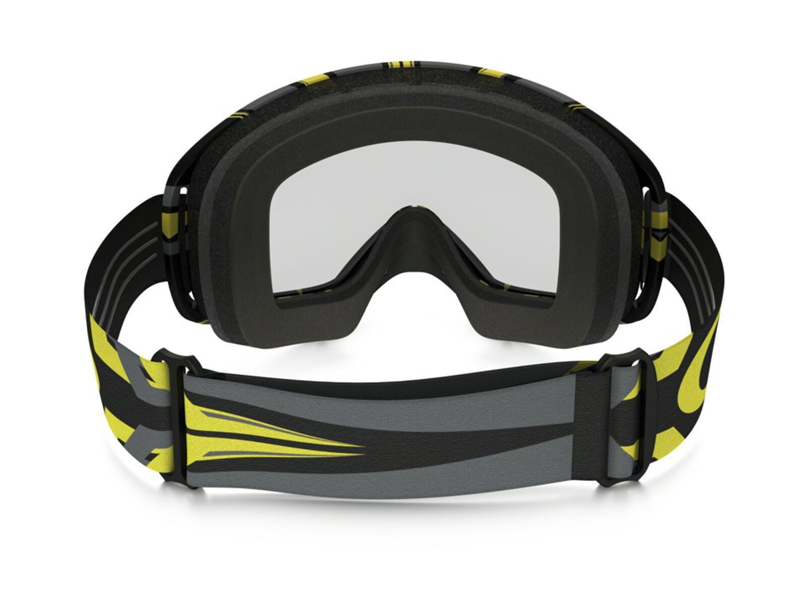 Oakley O2 MX, intimidator gun metal yellow/Lens: clear - Bild 3