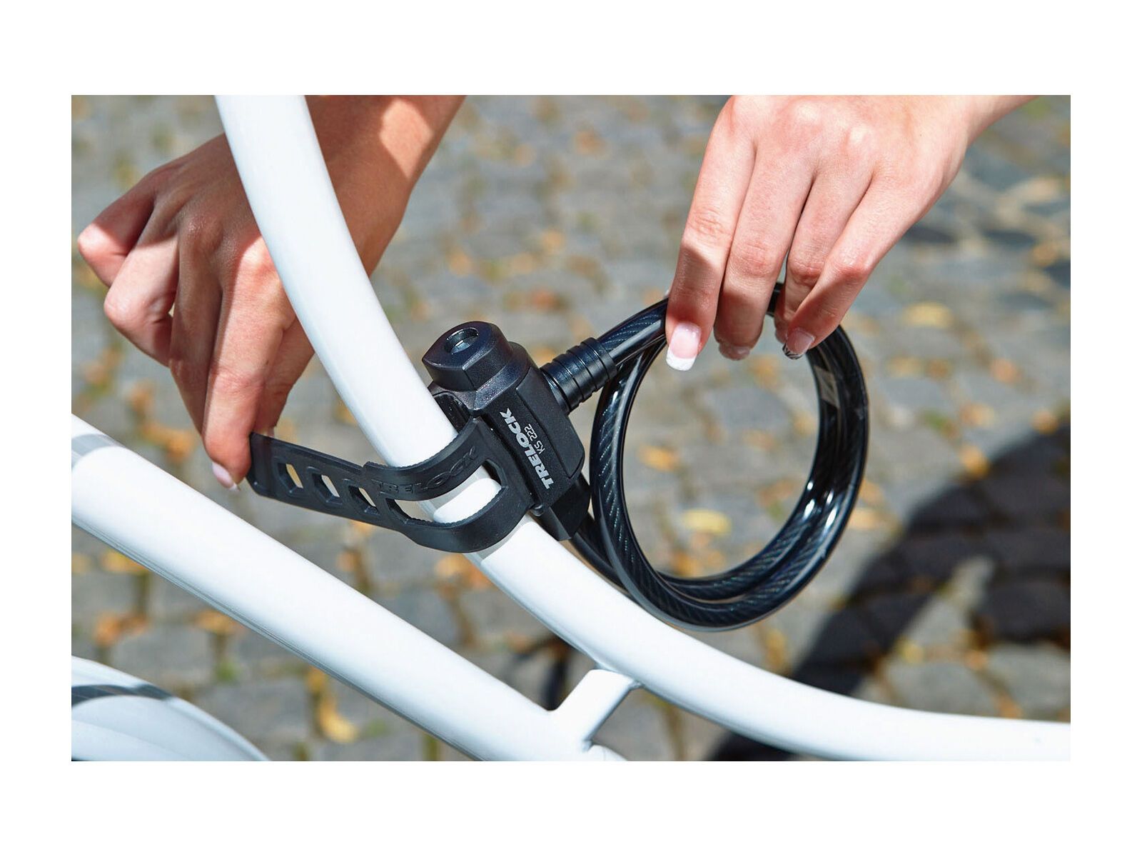 Trelock KS 211 Fixxgo Kids Kabelschloss, black - Bild 1