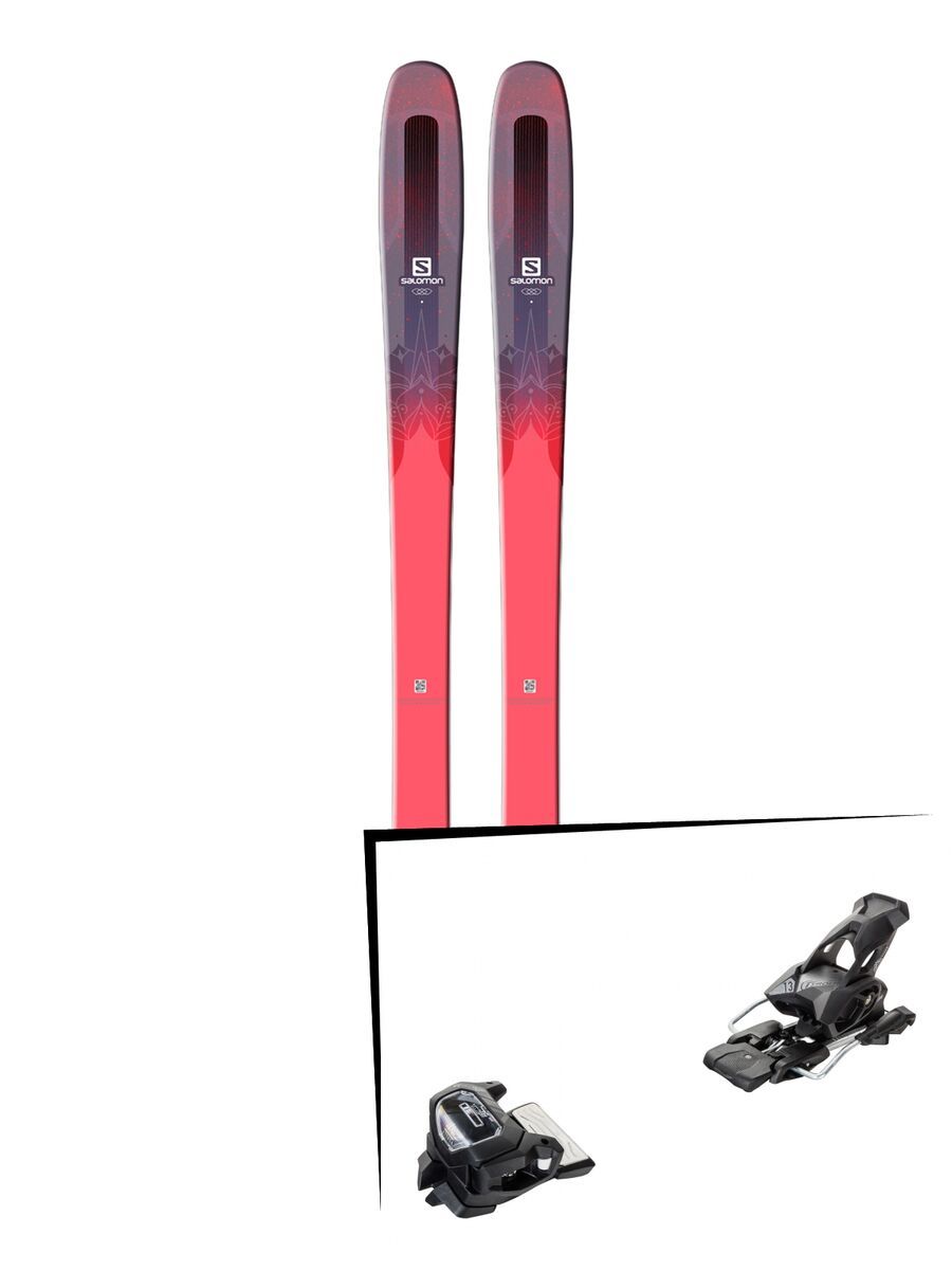 Set: Salomon QST Myriad 85 2018 + Tyrolia Attack² 13 GW solid black - Bild 1