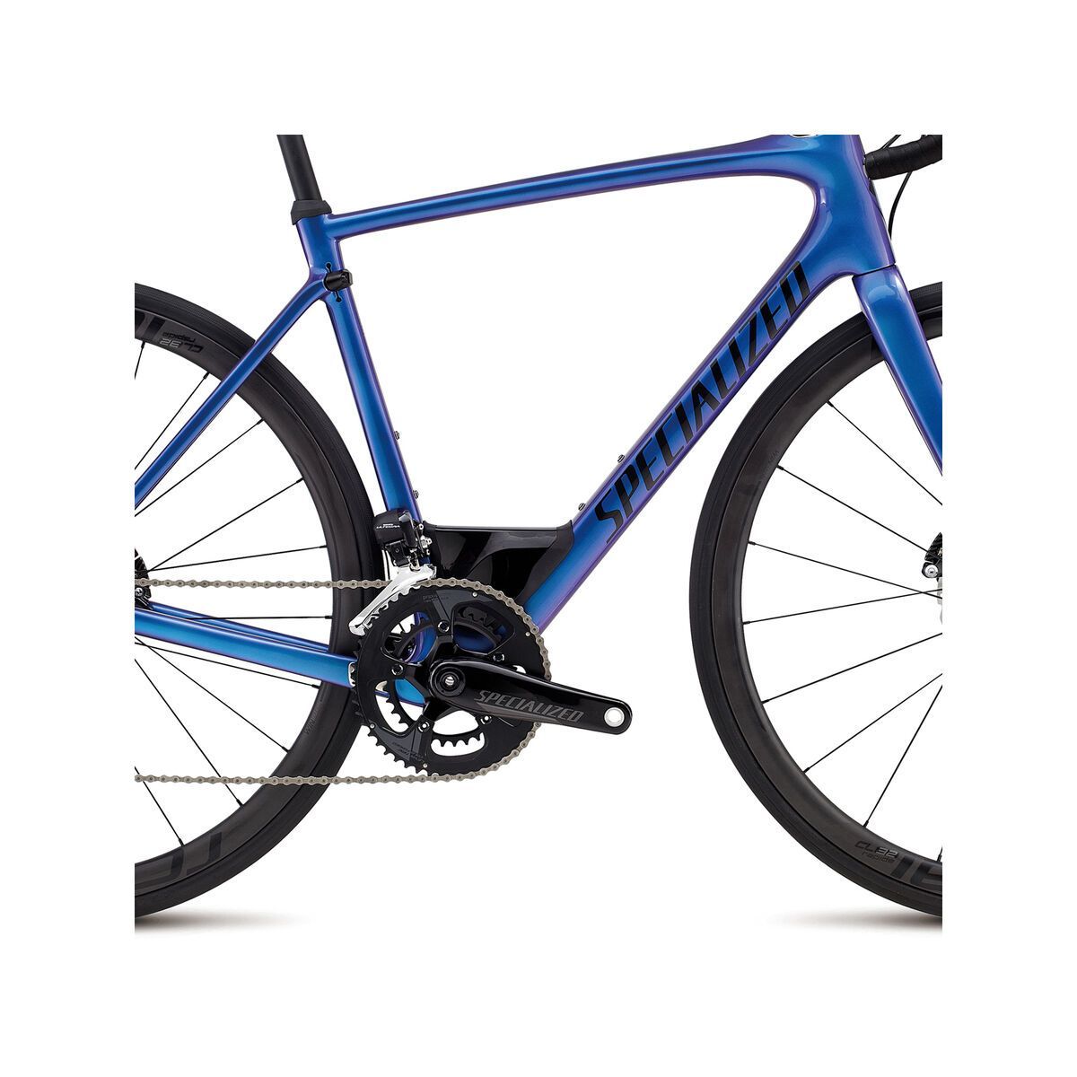 Specialized Roubaix Pro Ultegra Di2, satin carbon/gloss chameleon purple/black - Bild 3