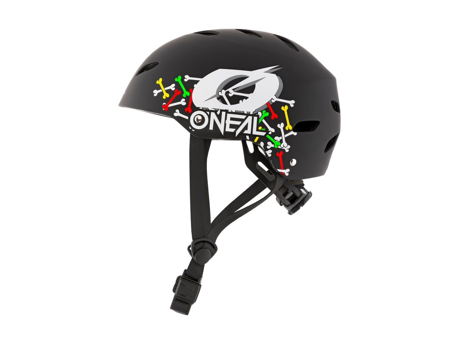 ONeal Dirt Lid Youth Helmet Skulls, black/multi - Bild 2