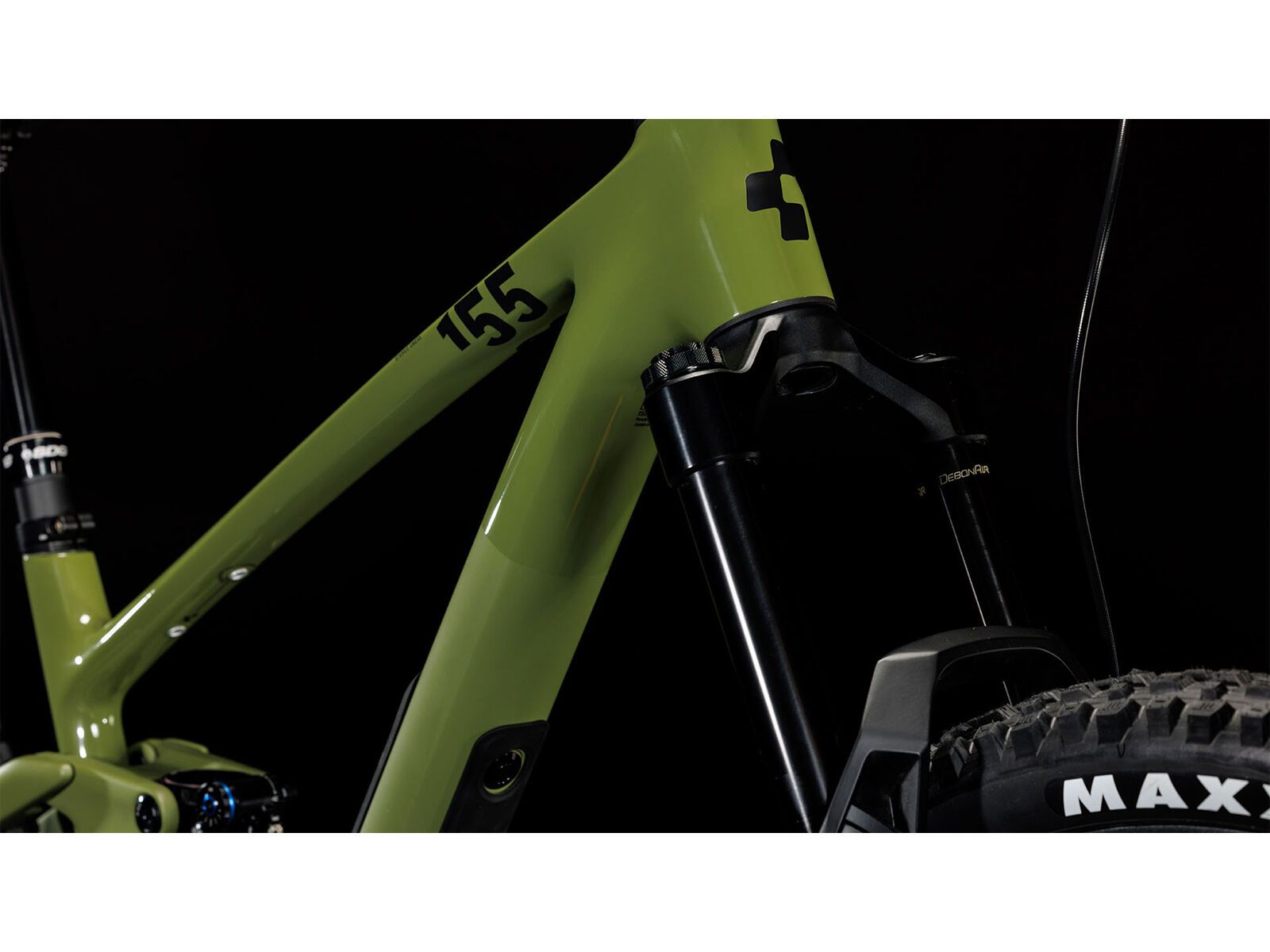 Cube Stereo One55 C:62 TM 29, olive´n´chrome - Bild 5