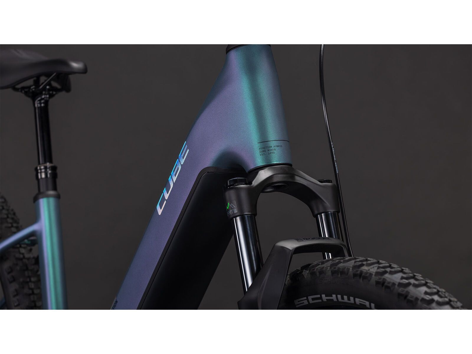 Cube Reaction Hybrid Race 800 Easy Entry 27.5, polarlight´n´prism - Bild 7