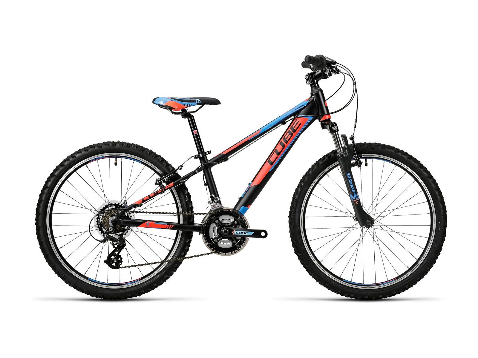 Cube Kid 240, black´n´flashred´n´blue - Bild 1