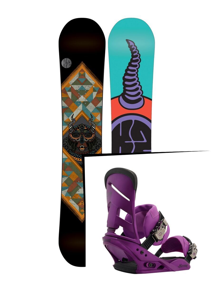 Set: K2 Fastplant 2016 + Burton Mission (1191287S) - Bild 1