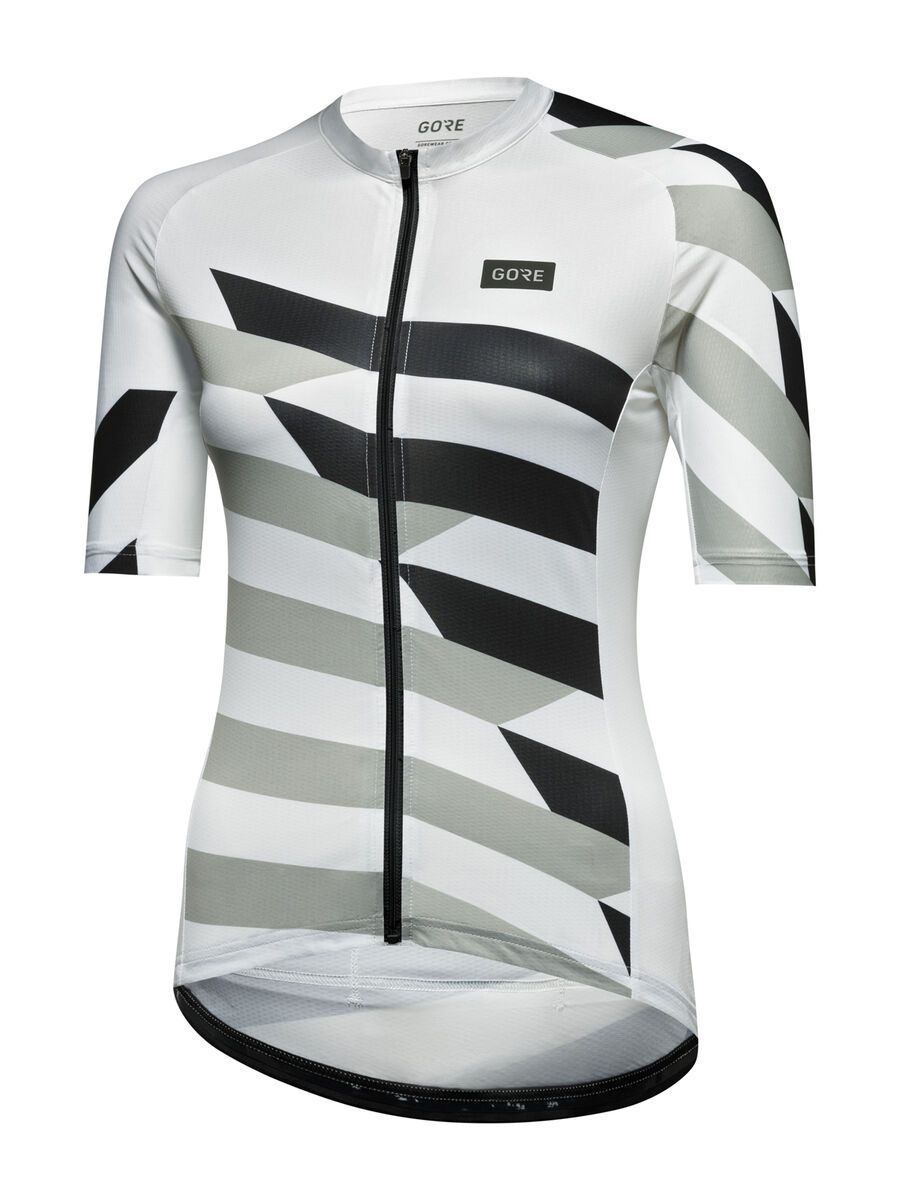 GOREWEAR Spirit Signal Chaos Trikot Damen, white / lab grey - Bild 2