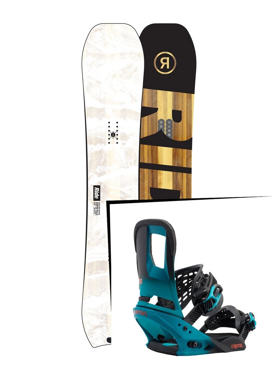 Set: Ride Alter Ego 2017 + Burton Cartel (1712703S) - Bild 1