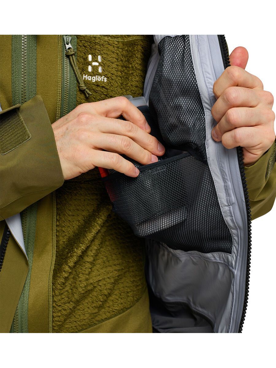 Haglöfs Vassi GTX Jacket Men, olive green/thyme green - Bild 7