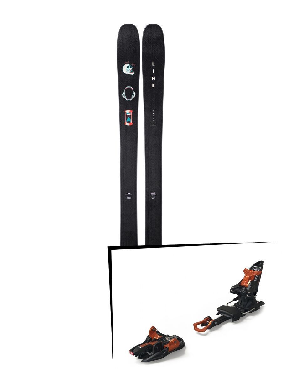 Set: Line Chronic 2019 + Marker Kingpin 13 black/copper - Bild 1