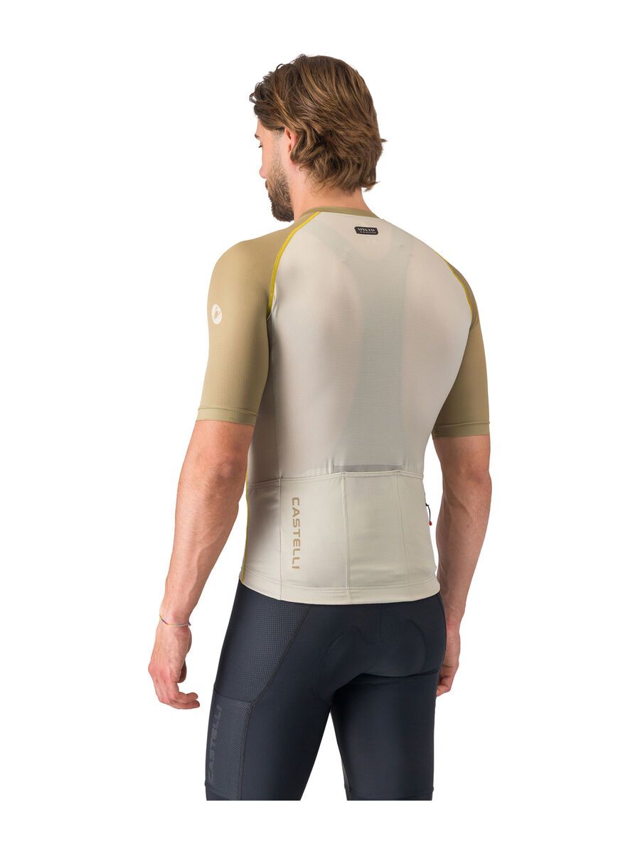 Castelli Unlimited Endurance 3 Jersey, silver moon/elmwood/mango moji - Bild 3