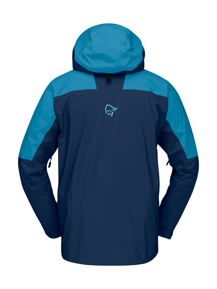 Norrona lofoten Gore-Tex Jacket M's, hawaiian surf/indigo night - Bild 2