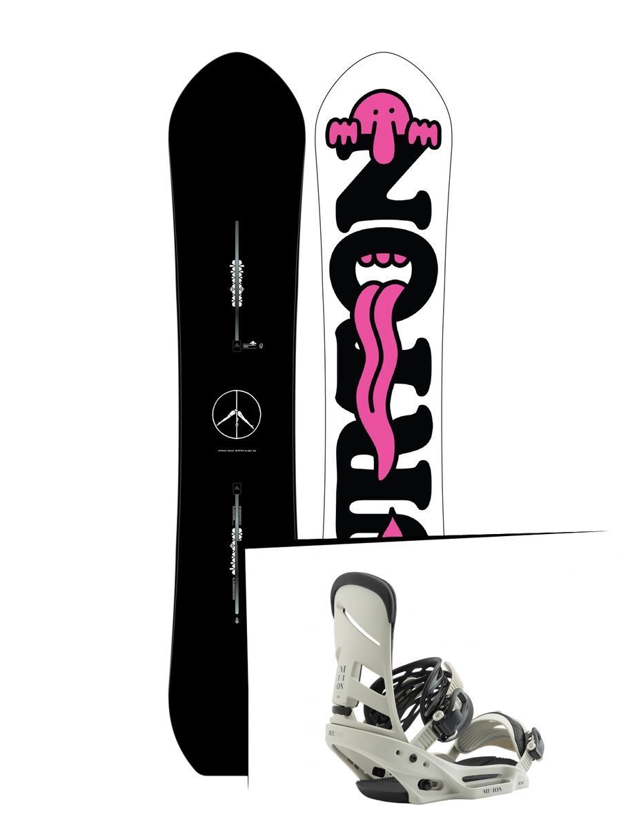 Set: Burton Kilroy Custom 2019 + Burton Mission EST bone - Bild 1