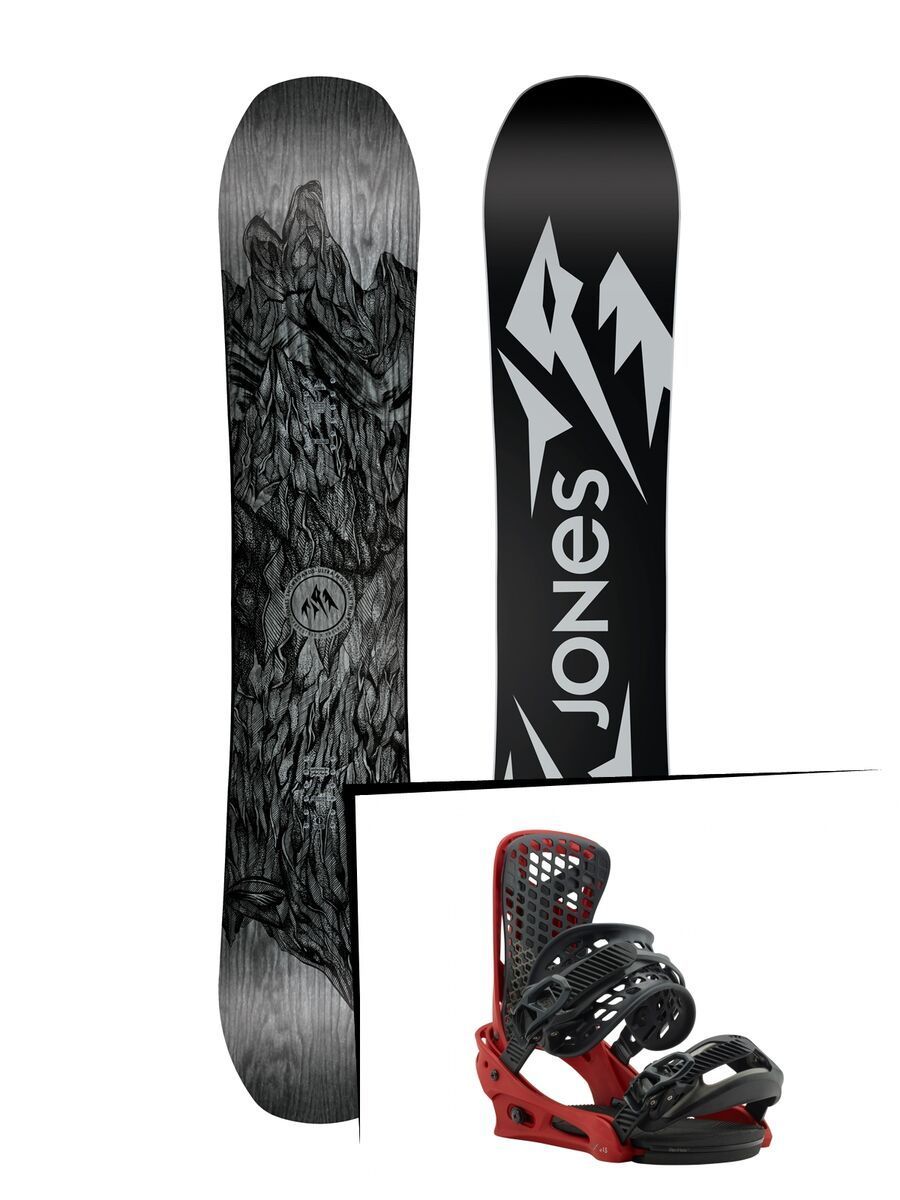 Set: Jones Ultra Mountain Twin 2019 + Burton Genesis (1930972S) - Bild 1