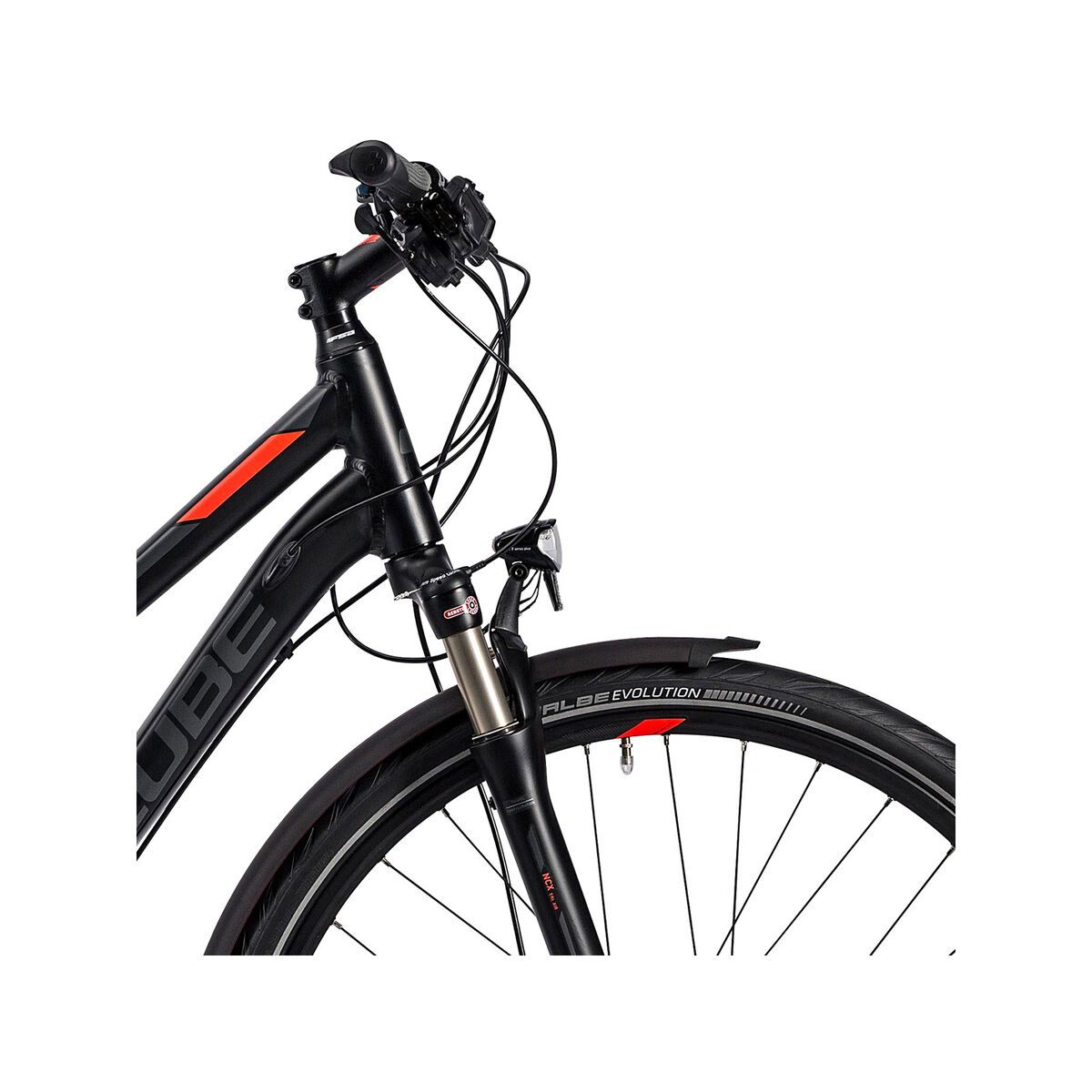 Cube Delhi EXC Trapeze, black grey flashred - Bild 5