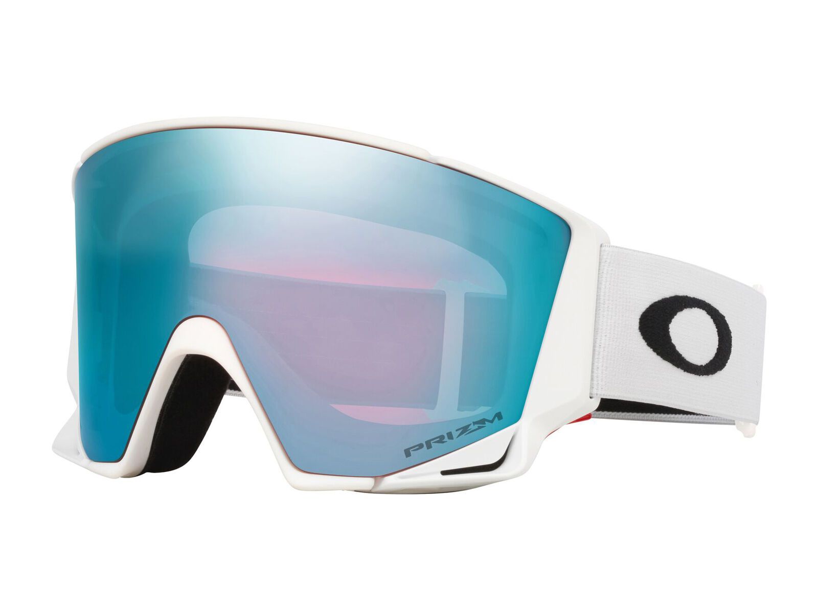 Oakley Flow Scape M, Prizm Snow Sapphire Iridium & Iced / matte white - Bild 2