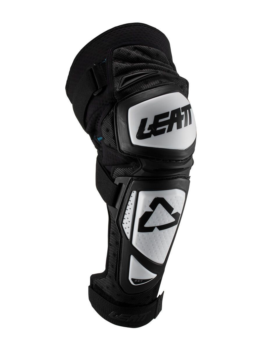 Leatt Knee & Shin Guard 3DF Hybrid EXT Junior, white/black - Bild 2