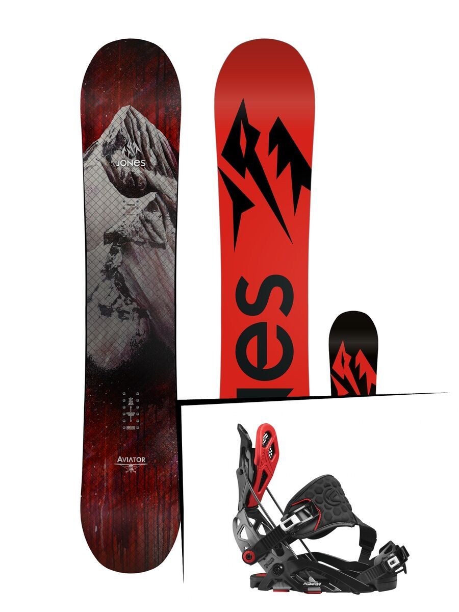 Set: Jones Aviator 2017 + Flow Fuse-GT Hybrid (1718348S) - Bild 1