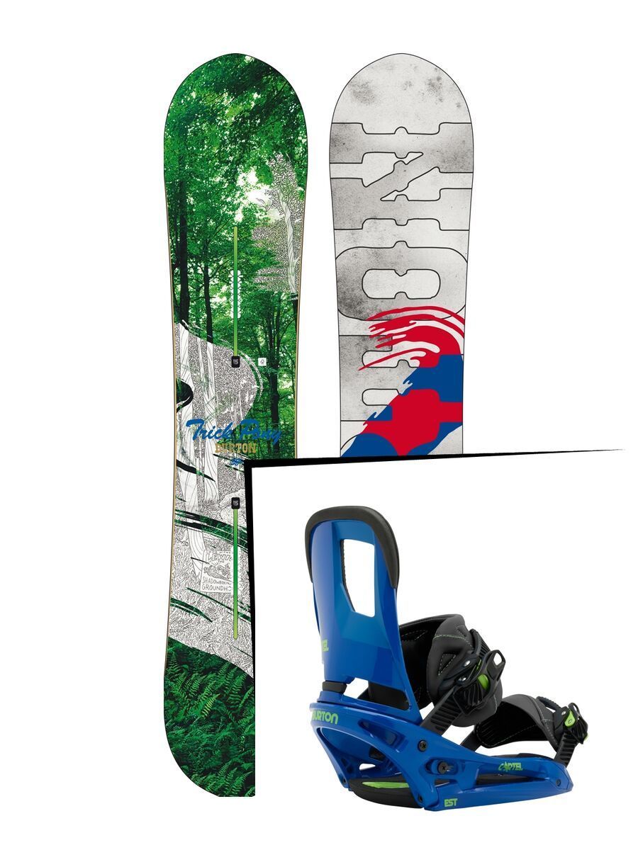 Burton Set: Trick Pony Wide 2016 + Burton Cartel EST - Bild 1