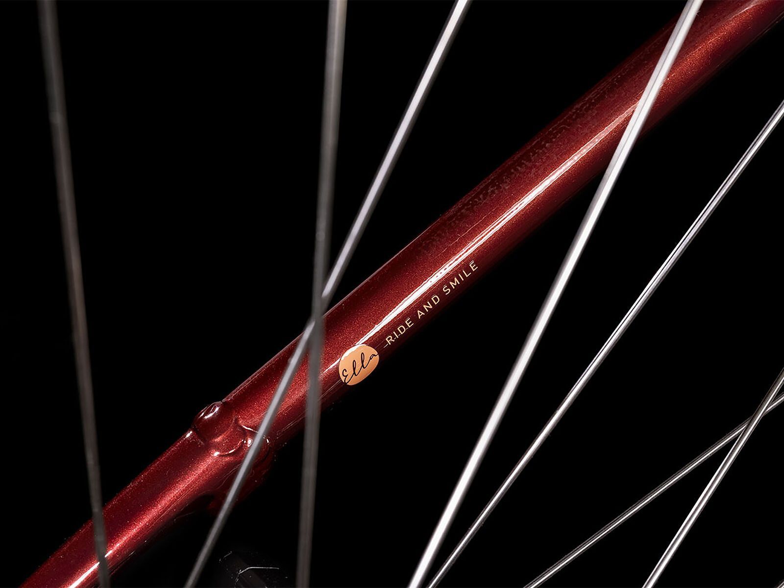 Cube Ella Ride Hybrid 500, auburn´n´salmon - Bild 3