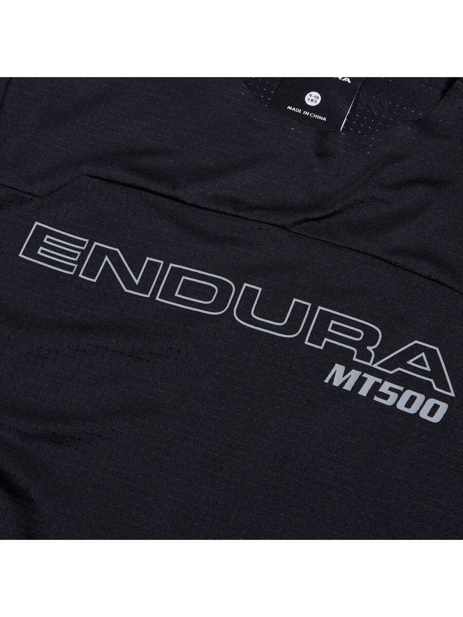 Endura Kinder MT500 Burner Trikot (Langarm), schwarz - Bild 3