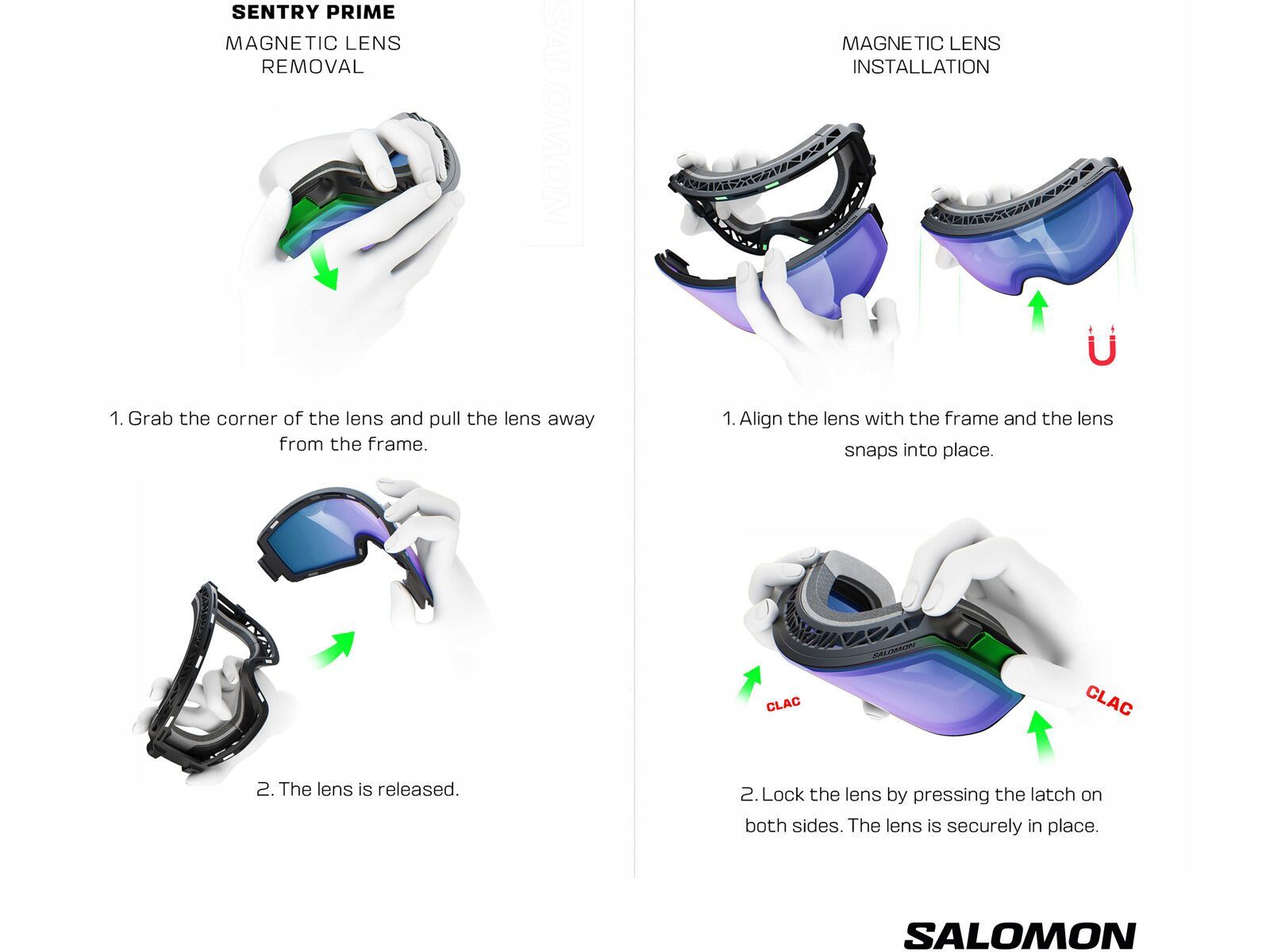 Salomon Sentry Prime + WS, Sigma Photochromic Sky Blue / white - Bild 6