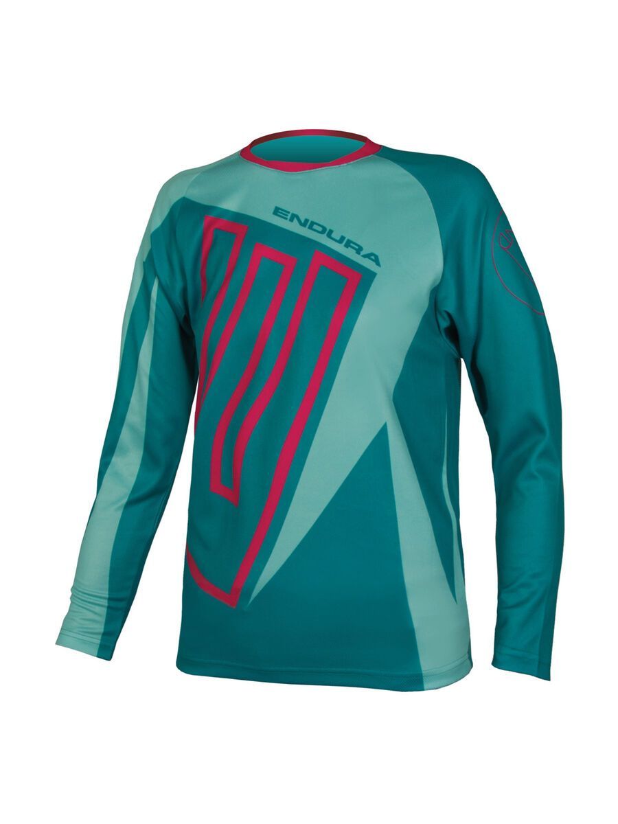 Endura Kids MT500JR L/S Trikot, aquamarin - Bild 1