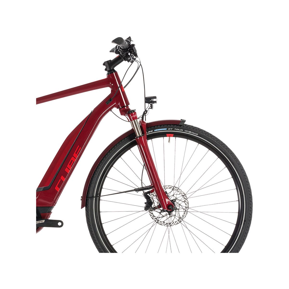 Cube Touring Hybrid EXC 500, darkred´n´red - Bild 6