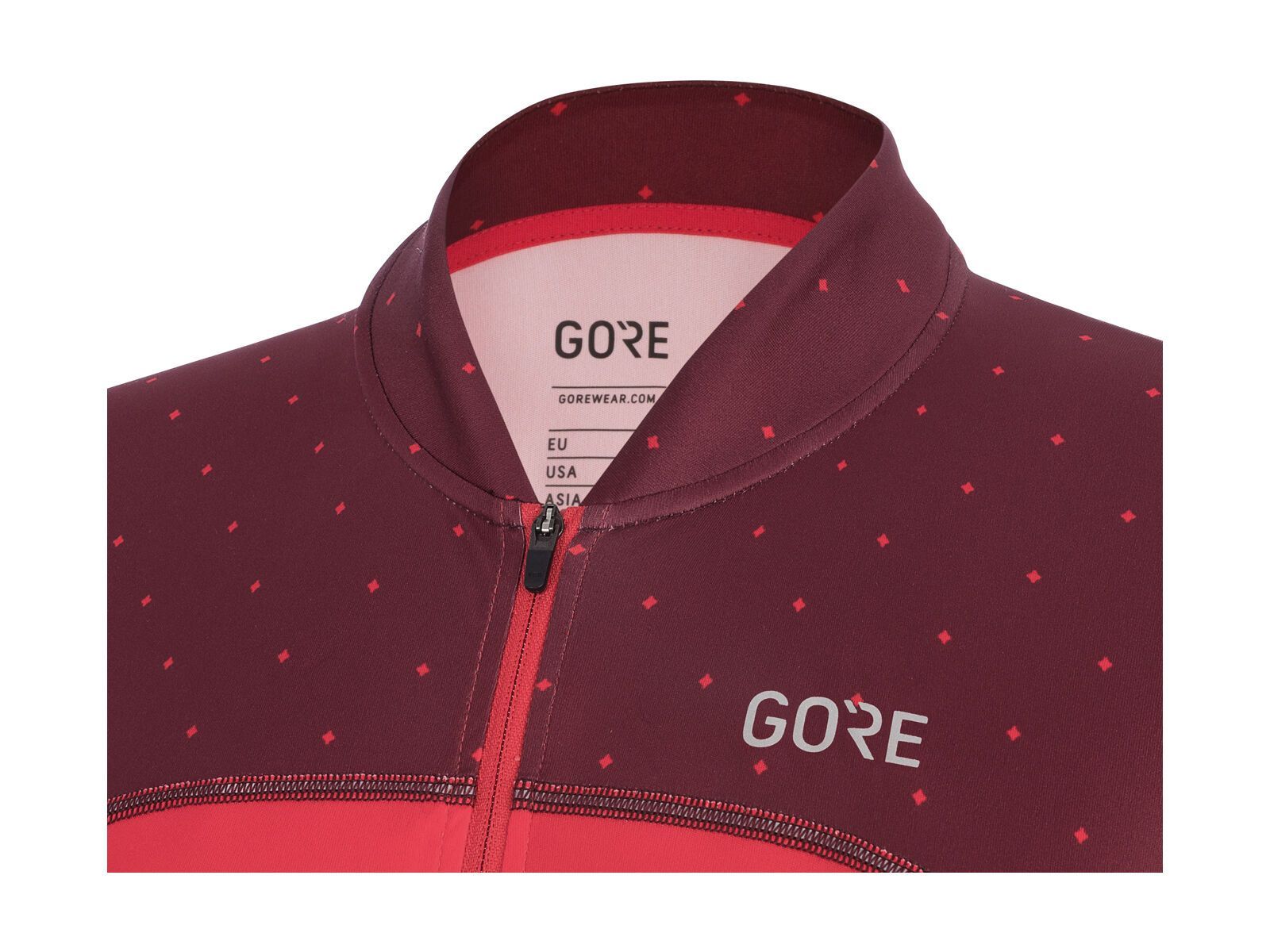 GOREWEAR C5 Damen Trikot, hibiscus pink/chestnut red - Bild 5