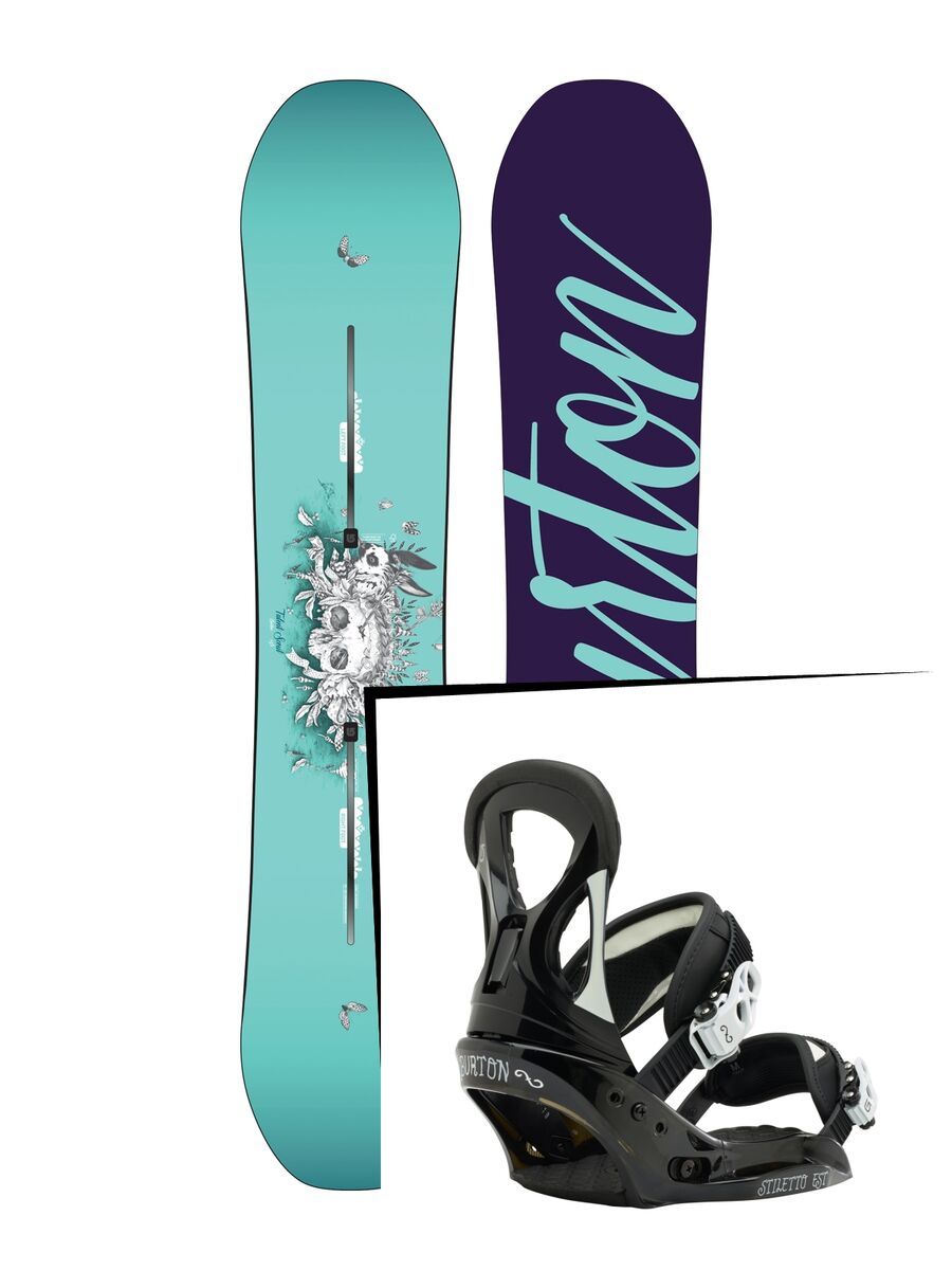 Set: Burton Talent Scout 2017 +  Stiletto EST (1310603S) - Bild 1
