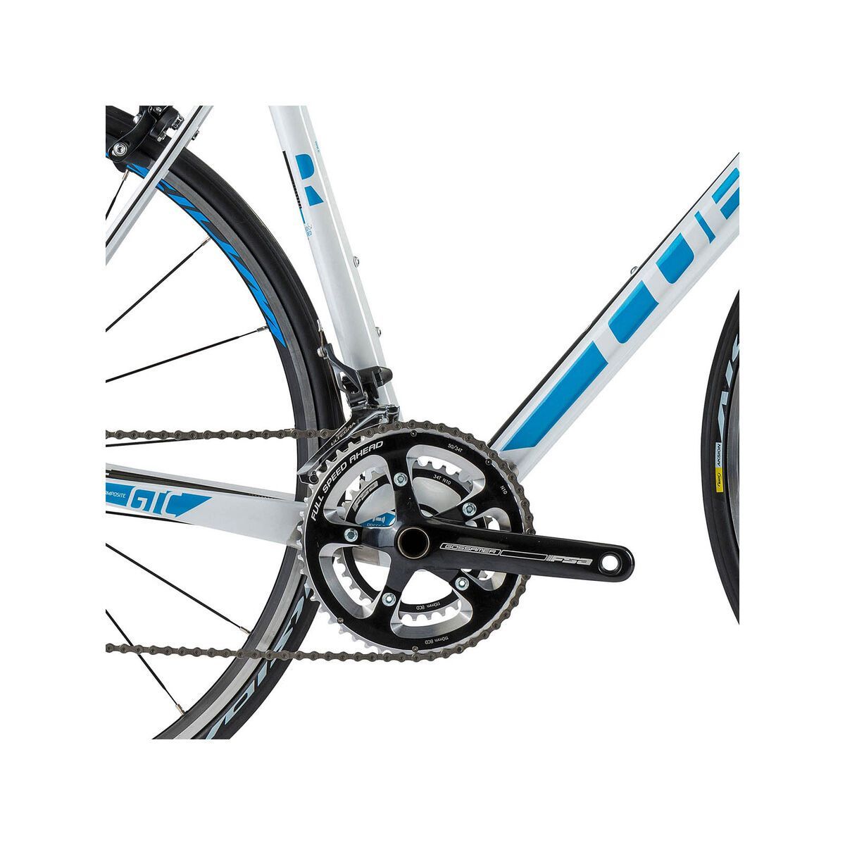 Cube Agree GTC Race, white/black/blue - Bild 3