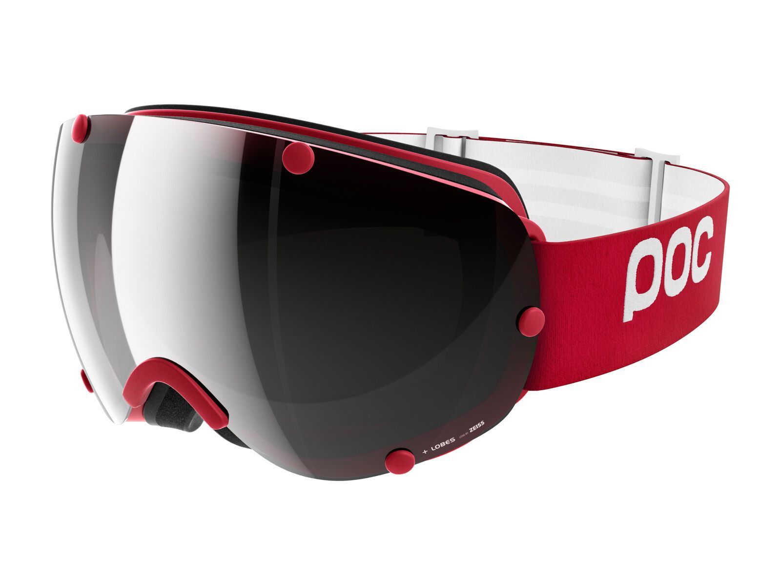 POC Lobes, glucose red/Lens: bronze silver mirror - Bild 1