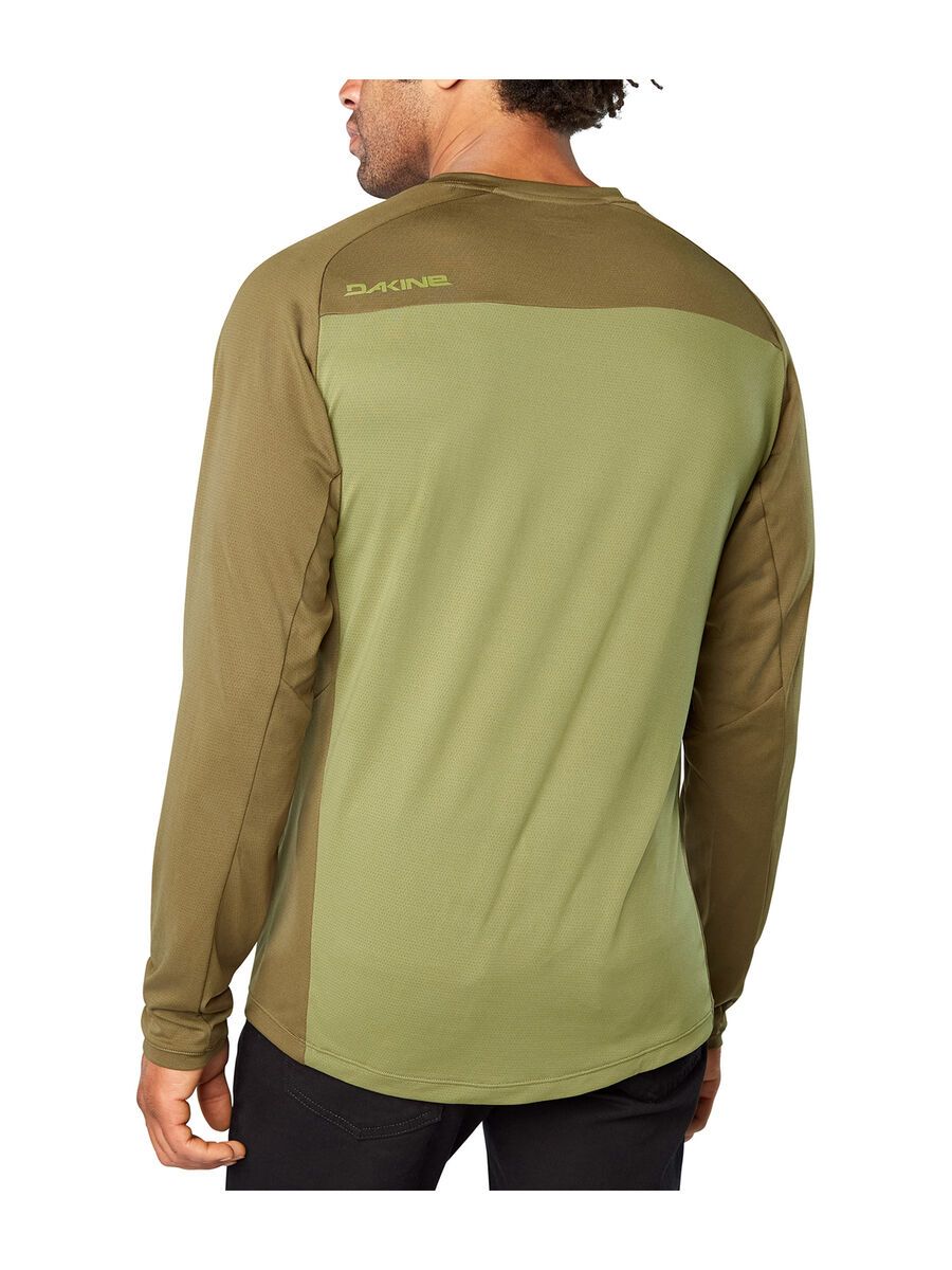 Dakine Syncline L/S Jersey, dark olive - Bild 4