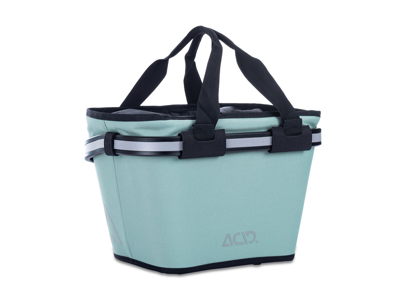 Cube Acid Lenkerkorb City 15 FILink, green-grey - Bild 1