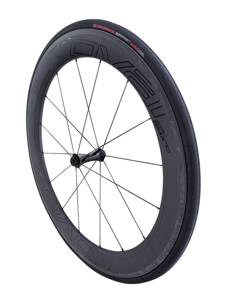 *** 2. Wahl *** Specialized Roval CLX 64 System, satin carbon/gloss black - Vorderrad | Größe 9x100mm (QR) - Bild 1