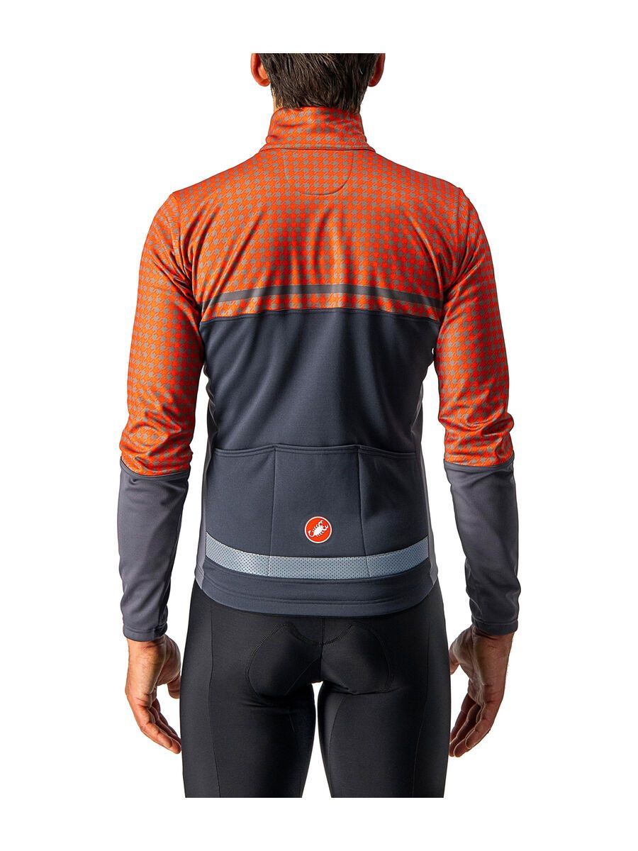 Castelli Finestre Jacket, dark gray/fiery red - Bild 2