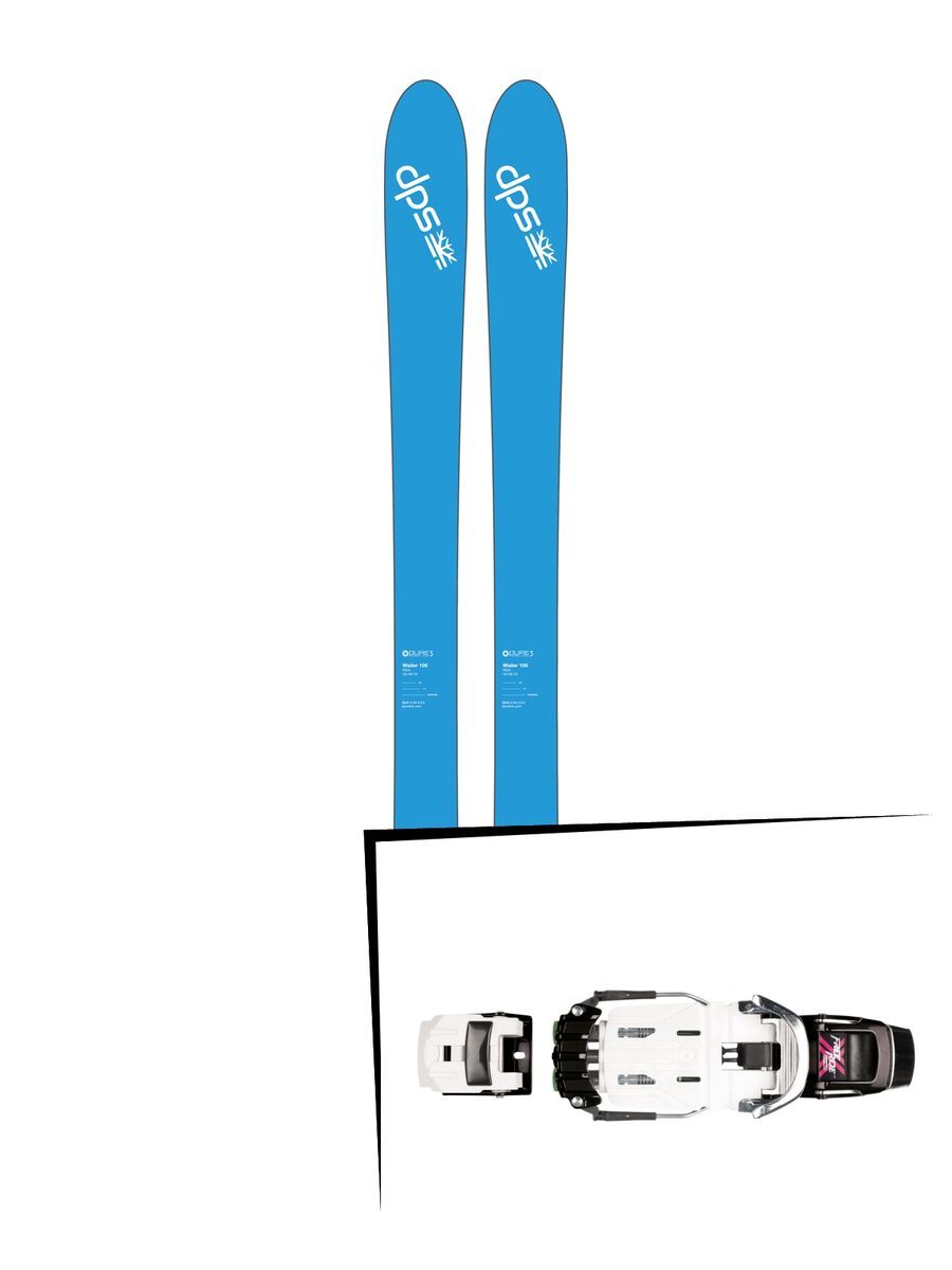 Set: DPS Skis Wailer 106 2017 + Rottefella NTN Freeride (2265603) - Bild 1