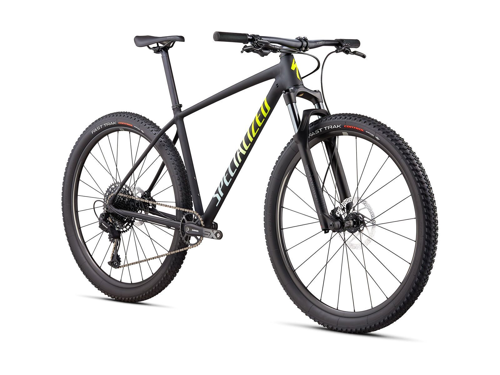 Specialized Chisel, satin black/summer blue/hyper - Bild 2