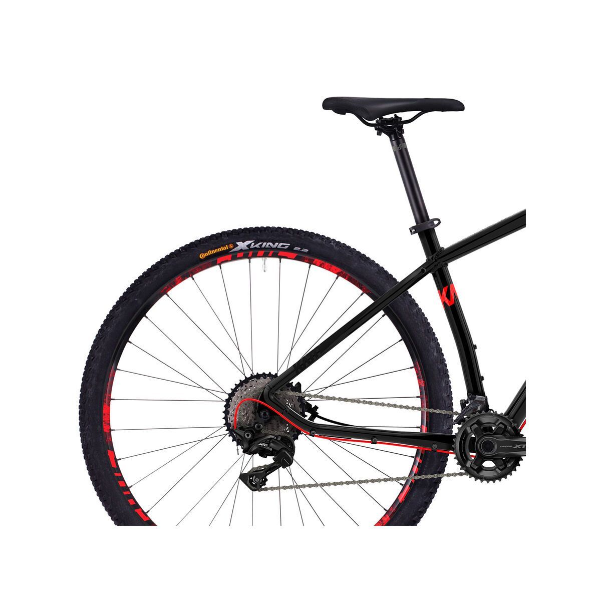 Ghost Kato 9.9 AL, night black/neon red - Bild 6