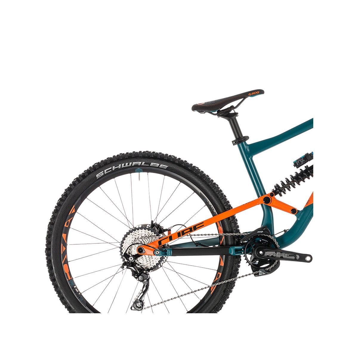 Cube Hanzz 190 Race 27.5, pinetree´n´orange - Bild 5