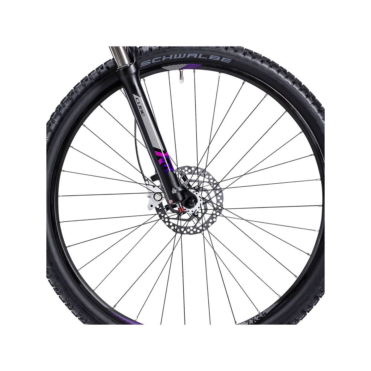 Cube Access WLS Race 29, black/purple - Bild 2