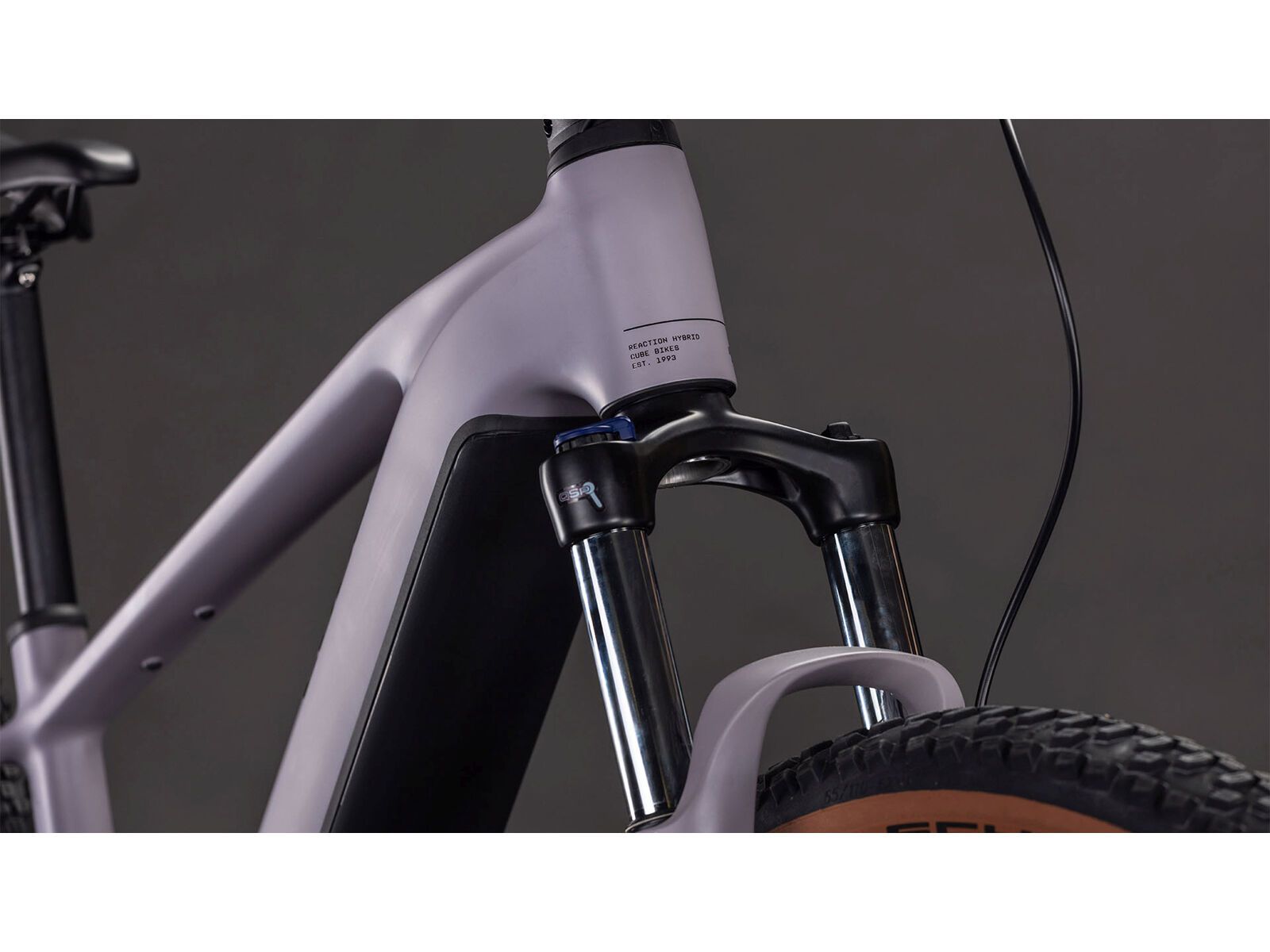 Cube Reaction Hybrid Performance 600 27.5, plumgrey´n´black - Bild 7