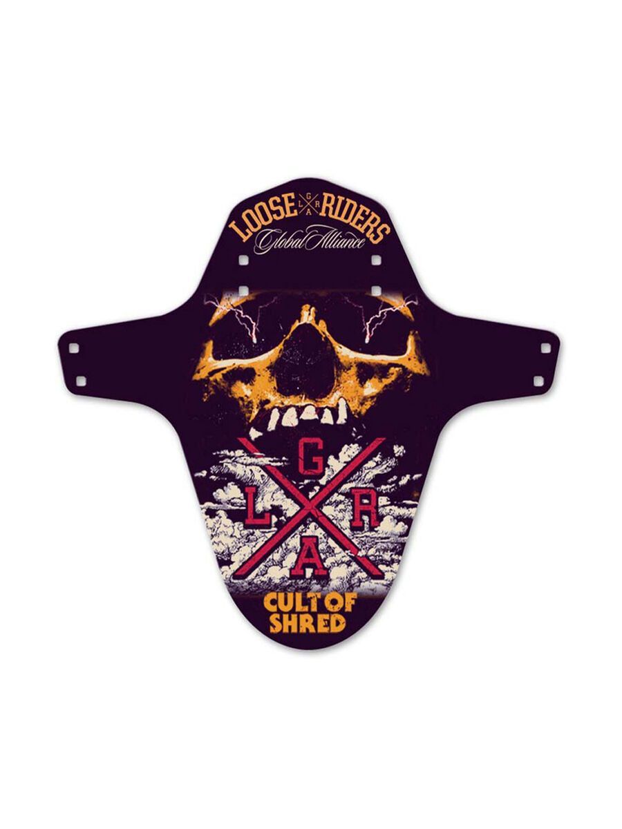 Loose Riders Mudguard Skull, multi color - Bild 1